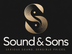 Sound & Sons black and gold logo